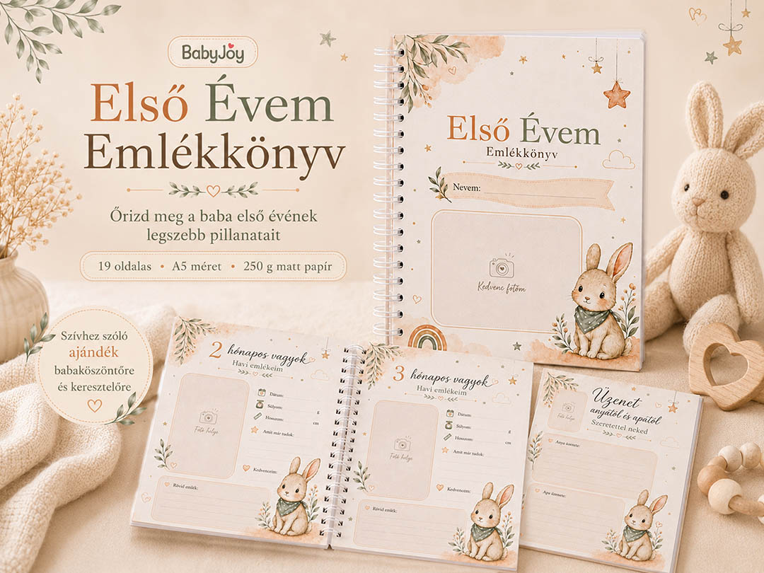 Első évem emlékkönyv - Babyjoy